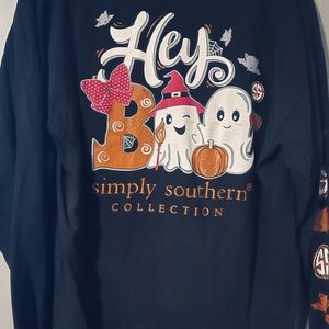 Simply southern collection Halloween long sleeve shirt size large